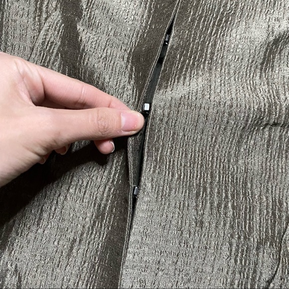 EILEEN FISHER bronze silk ravine blazer XS NEW - Picture 4 of 8